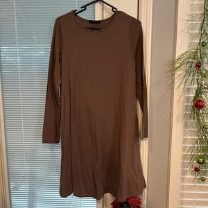 Sold!           2/$15. Brown Dress with Elbow Patches